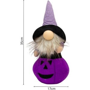 DEKORACINĖ FIGŪRĖLĖ ANT MOLIŪGO 35CM LED HALLOWEEN VIOLETINĖ 1064260 - Image 5