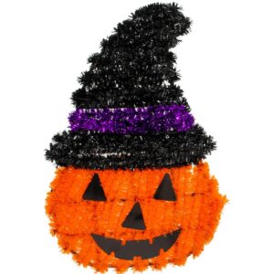 DEKORACINĖ FIGŪRĖLĖ MOLIŪGAS 35CM HALLOWEEN VIOLETINIS DRYŽIS 1067780 - Image 2