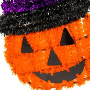 DEKORACINĖ FIGŪRĖLĖ MOLIŪGAS 35CM HALLOWEEN VIOLETINIS DRYŽIS 1067780 - Image 3