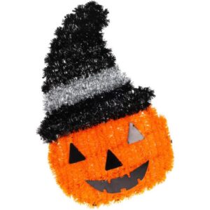 DEKORACINĖ FIGŪRĖLĖ MOLIŪGAS 35CM HALLOWEEN BALTAS RUOŽELIS 1067797 - Image 2
