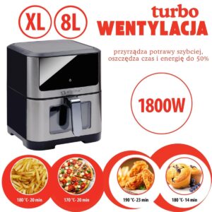 ORO GRIUZDINTUVĖ 1800W 8L ALPINA 245423 - Image 8
