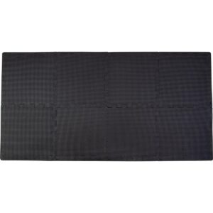 DĖLIONĖS TIPO KILIMĖLIS TRENIRUOKLIAMS 8VNT. 30x30x0,9CM JUODAS PURE 2 IMPROVE 7035400 - Image 5