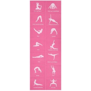 SULANKSTOMAS JOGOS KILIMĖLIS 1700x600x5MM ROŽINIS ENERO FIT 1001265 - Image 5