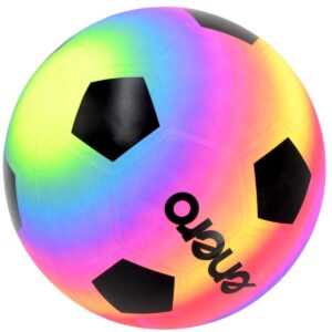 VINILINIS FUTBOLO KAMUOLYS RAINBOW 21CM 200G ENERO 1078700 - Image 3