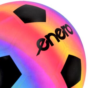 VINILINIS FUTBOLO KAMUOLYS RAINBOW 21CM 200G ENERO 1078700 - Image 4