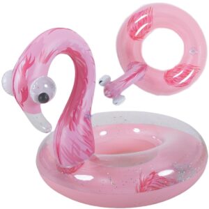 PLAUSTAS PLŪDURIAVIMUI 76x76CM FLAMINGAS SU BLIZGUČIAIS 35660 627531