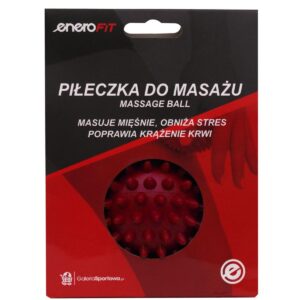 MASAŽO KAMUOLIUKAS 7CM RAUDONAS MEDIUM ENERO FIT 1048284 - Image 3