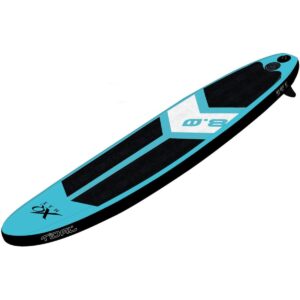 RINKINYS – PRIPUČIAMA SUP LENTĖ 90KG SURF 245x57x10CM MĖLYNA 7081063 - Image 5