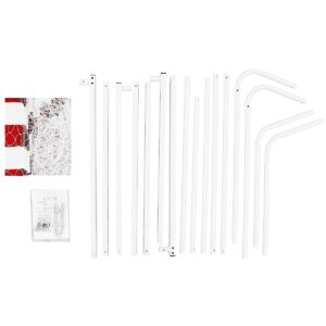 FUTBOLO VARTAI SU TINKLU 300x160x90CM ENERO 1053622 - Image 6
