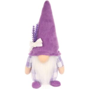 NYKŠTUKAS GNOMAS LAVANDA BOY 20CM PAVASARIO DEKORACIJA 1052519 - Image 2