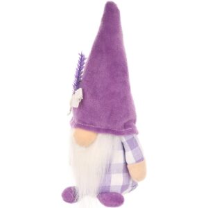 NYKŠTUKAS GNOMAS LAVANDA BOY 20CM PAVASARIO DEKORACIJA 1052519 - Image 3