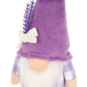 NYKŠTUKAS GNOMAS LAVANDA BOY 20CM PAVASARIO DEKORACIJA 1052519 - Image 4