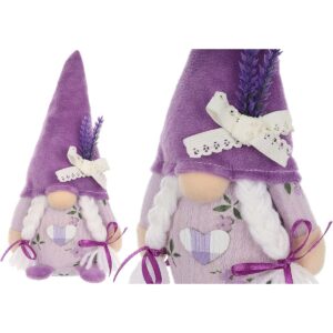 NYKŠTUKAS GNOMAS LAVANDA GIRL 20CM PAVASARIO DEKORACIJA 1052526