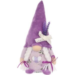 NYKŠTUKAS GNOMAS LAVANDA GIRL 20CM PAVASARIO DEKORACIJA 1052526 - Image 2