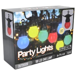 SODO GIRLIANDA PARTY LIGHT 20LED G50 14,5M SU LAIKMAČIU, JUNGAMA, SPALVOTA 331494 - Image 5