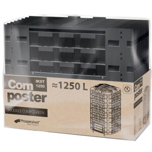 SODO KOMPOSTO DĖŽĖ COMPOGREEN VARIO 1250L 574929 - Image 2