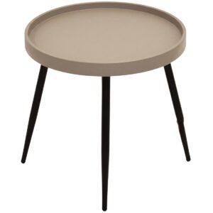 BALKONŲ BALDŲ KOMPLEKTAS STALAS IR 2 KĖDĖS SMĖLIO SPALVOS 875462 - Image 4
