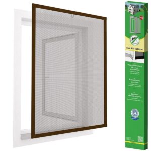 LANGO TINKLELIS NUO UODŲ ALU 100X120 RUDAS PLUS 9014288