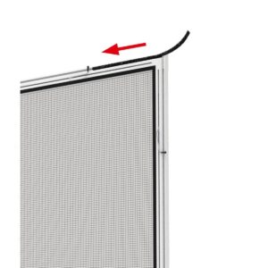 LANGO TINKLELIS NUO UODŲ ALU 100X120 RUDAS PLUS 9014288 - Image 7