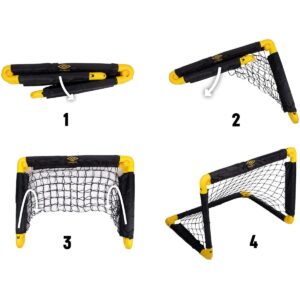 MINI FUTBOLO VARTAI SU TINKLU 55x44x44CM UMBRO 268767 - Image 2