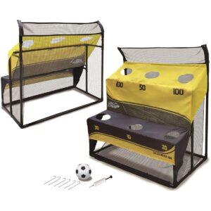 FUTBOLO TRENIRUOČIŲ RINKINYS VARTAI TRENIRUOČIŲ RĖMAS 2IN1 1058344