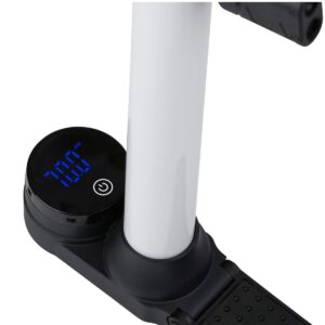 DUNLOP DIRBTUVIŲ IR DVIRAČIŲ POMPA 174Psi (12Bar) SU ELEKTRONINIU MANOMETRU, SULANKSTOMAS PAGRINDAS 436340 - Image 3
