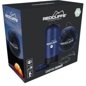 TURISTINIS KEMPINGO DUŠAS SOLARINIS 11L SU POMPA REDCLIFFS 964425 - Image 2