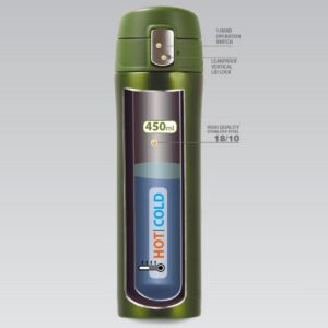 TERMOSINIS PUODELIS COLLECTION 450 ML MAESTRO ŽALIAS 149557 - Image 8