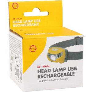 LED PRIEKINIS ŽIBINTAS SHELL USB SU KABELIU 462228