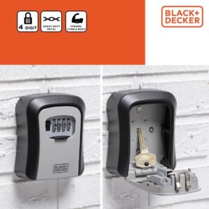 RAKINAMA RAKINĖ DĖŽUTĖ SU 4 SKAITMENŲ KODU BLACK + DECKER 239941 - Image 4