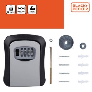 RAKINAMA RAKINĖ DĖŽUTĖ SU 4 SKAITMENŲ KODU BLACK + DECKER 239941 - Image 5