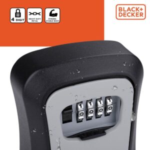 RAKINAMA RAKINĖ DĖŽUTĖ SU 4 SKAITMENŲ KODU BLACK + DECKER 239941 - Image 6