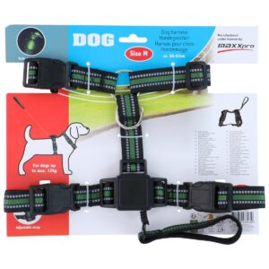 ŠUNŲ PAKINKTAI SU ŠVIESĄ ATSPINDINČIA JUOSTA 44-57CM MEDIUM SU PAVADĖLIU 438030 - Image 5