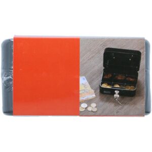 METALINĖ KASUTĖ PINIGAMS IR DOKUMENTAMS 15x8x11,8 CM BLACK + DECKER 240046 - Image 9