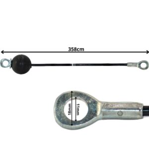 ATLASO LYNO JUNGTIS 358CM SU PLIENINE KILPA IR GUMINIU BUFERIU 1054476 - Image 4