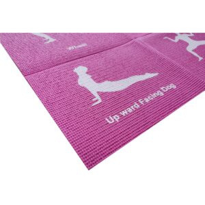 SULANKSTOMAS JOGOS KILIMĖLIS 1700x600x5MM ROŽINIS ENERO FIT 1001265 - Image 8