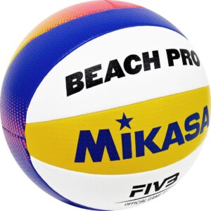 MIKASA PAPLŪDIMIO TINKLINIO KAMUOLYS BV550C BEACH PRO 881475 - Image 2