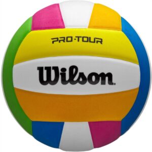 TINKLINIO kamuolys WILSON PRO TOUR VB MULTICOLOR 801607