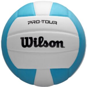 TINKLINIO kamuolys WILSON PRO TOUR VB BALTAS MĖLYNAS 817110