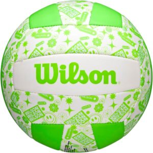 TINKLINIO kamuolys WILSON STAMP VB ŽALIAS IR BALTAS 789622