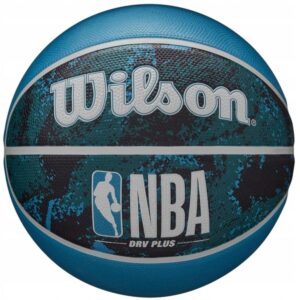 KREPŠINIO KAMUOLYS WILSON NBA DRV PLUS VIBE WZ3012602XB7 7 dydis juodas-mėlynas 650977