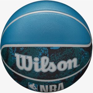 KREPŠINIO KAMUOLYS WILSON NBA DRV PLUS VIBE WZ3012602XB7 7 dydis juodas-mėlynas 650977 - Image 3