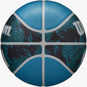 KREPŠINIO KAMUOLYS WILSON NBA DRV PLUS VIBE WZ3012602XB7 7 dydis juodas-mėlynas 650977 - Image 4