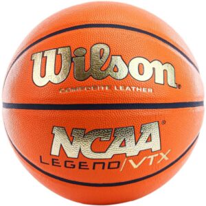 KREPŠINIO KAMUOLYS WILSON NCAA LEGEND VTX BSKT ORANGE/GOLD R.7 601498 - Image 3