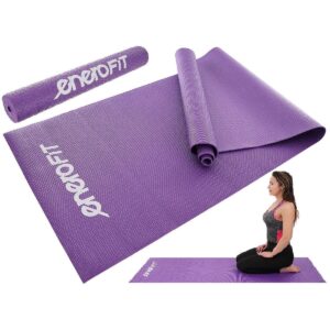 NESLYSTANTIS JOGOS KILIMĖLIS 173X61X0,3CM VIOLETINIS ENERO FIT 581410