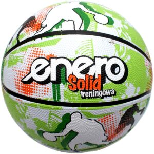KREPŠINIO KAMUOLYS ENERO SOLID ŽALIAS BALTAS R.7 1053080 - Image 5