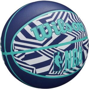 KREPŠINIO KAMUOLYS WILSON NBA DRV PLUS DAZZLE CAMO BSKT INDIGO R.7 786126 - Image 2