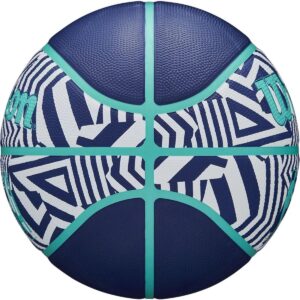 KREPŠINIO KAMUOLYS WILSON NBA DRV PLUS DAZZLE CAMO BSKT INDIGO R.7 786126 - Image 3