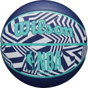 KREPŠINIO KAMUOLYS WILSON NBA DRV PLUS DAZZLE CAMO BSKT INDIGO R.5 867085