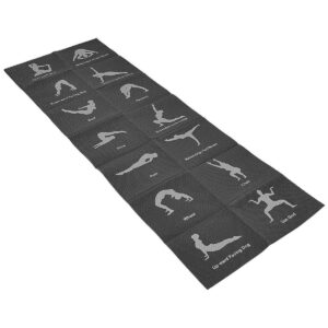 SULANKSTOMAS JOGOS KILIMĖLIS 1700x600x5MM JUODAS ENERO FIT 1001241 - Image 5